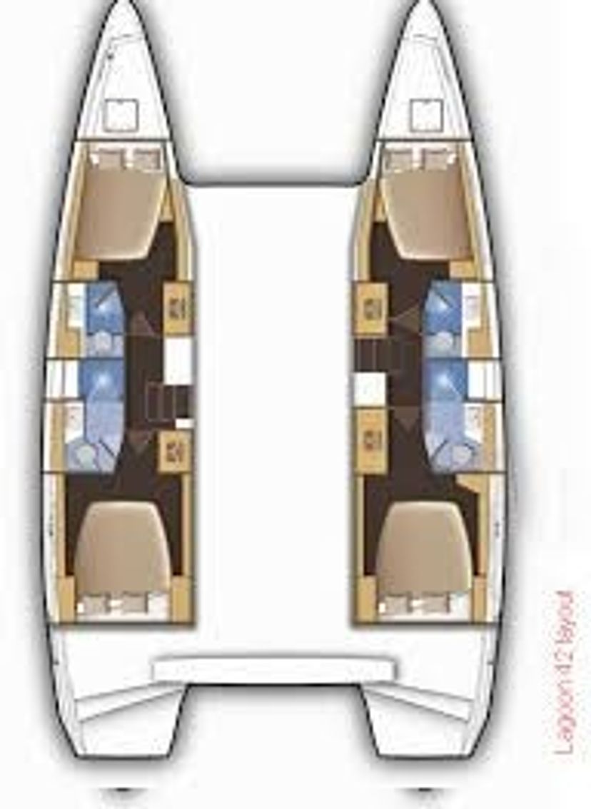 Lagoon 42 Blue Trident