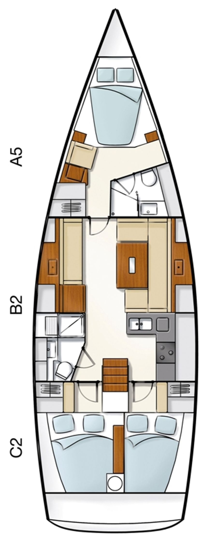 Hanse Yachts 43 Tria S