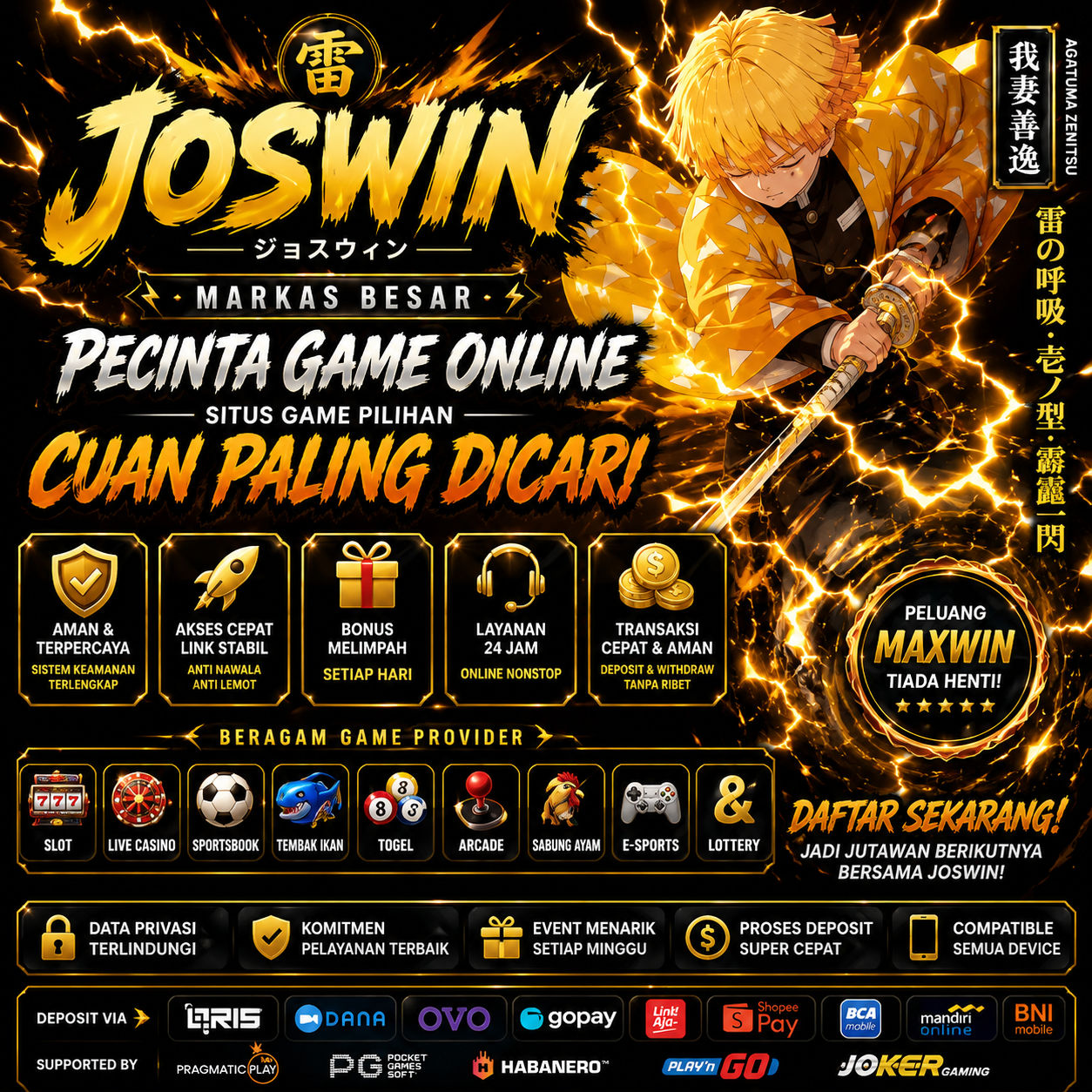 JOSWIN # Markas Besar Pecinta Game Online Dengan Peluang Cuan Paling Dicari