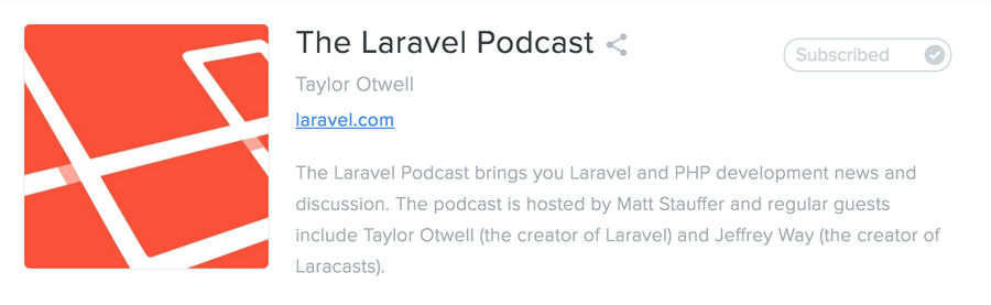 laravel podcast