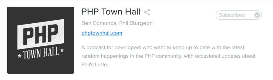 php town hall