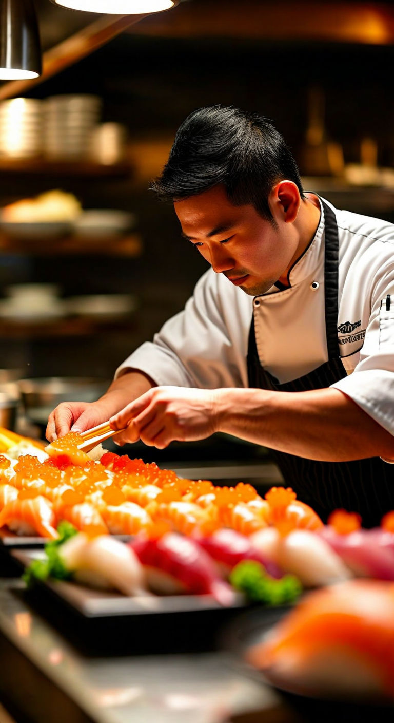 Sushi kock - Huang, Ting