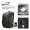 Picture of Nylon Laptop Backpack Waterproof with USB Charging Port,15.6-Inch Length