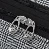 Picture of London Fog Softside 28" Spinner, Black Menswear Plaid