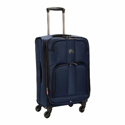 Picture of Paris Blue: Delsey Luggage Sky Max Expandable Spinner Carry on