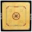 Picture of Engineered Wood Gloss Finish Carrom Board with Coins, Striker and Powder, Large 32 Inch 4Mm
