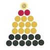 Picture of Engineered Wood Gloss Finish Carrom Board with Coins, Striker and Powder, Large 32 Inch 4Mm