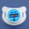 Picture of Baby Thermometer LCD Digital Mouth Nipple Pacifier Practical Thermometer for Infants Toddlers (Blue)