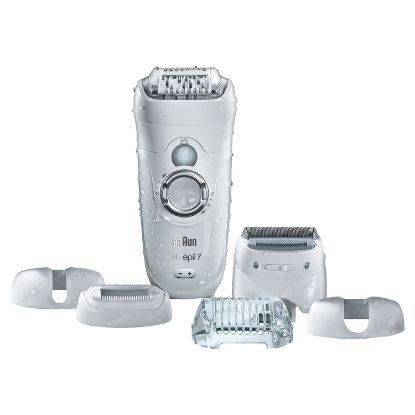 Picture of Silk-Epil 7 7-561 Wet and Dry Cordless Epilator with 6 Extras