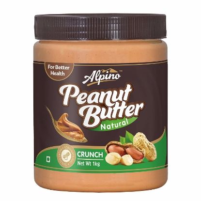 Picture of Natural Peanut Butter Crunch 1Kg (Unsweetened)