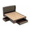 Picture of Forzza Baxter Queen Size Bed with Storage (Brown)