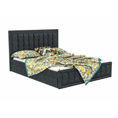 Picture of Forzza Brody Queen Size Bed with Storage (Black)