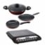 Picture of Induction Cooktop Pic 20.0 With Omega Deluxe Byk Set 3 Pc Set,Black