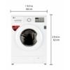 Picture of LG Fully Automatic Front Load Washer with Dryer  (FH4U1JBHK6N)
