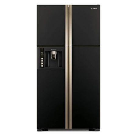Picture of Hitachi Frost Free Side by Side Refrigerator  (Glass Black, R-W720FPND1X)
