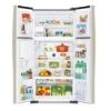Picture of Hitachi Frost Free Side by Side Refrigerator  (Glass Black, R-W720FPND1X)