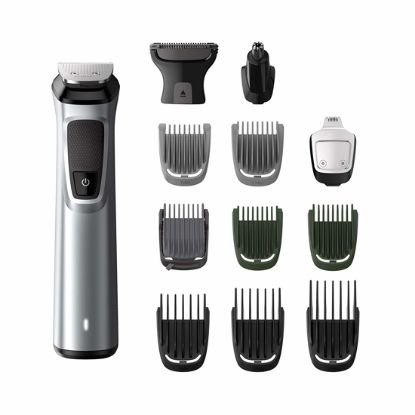 Picture of Philips MG7715/15 13-in -1 Face, Hair and Body Multigroomer Trimmer (Gray)