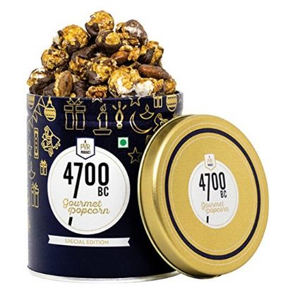 Picture of Nutty Tuxedo Chocolate Popcorn, Tin, 375g