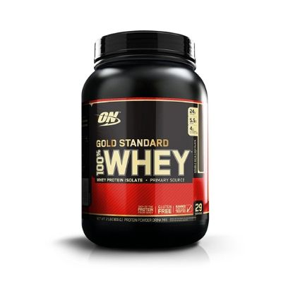 Picture of Nutrition (ON) Gold Standard 100% Whey Protein Powder - 2 lbs, (Double Rich Chocolate)