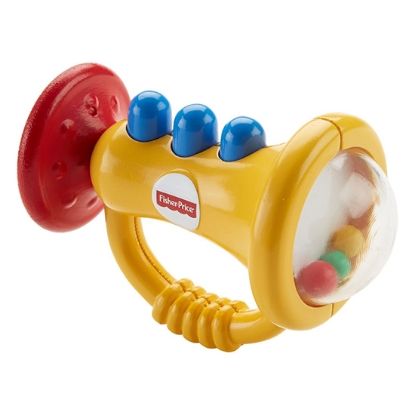 Picture of Fisher Price Trumpet Rattle, Multi Color