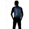 Picture of American Tourister Polyester Blue Laptop Backpack