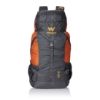 Picture of Wildcraft 45 Ltrs Grey and orange Rucksack (8903338073864)