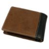 Picture of Hidelink Men Formal Brown Genuine Leather Wallet  (9 Card Slots)