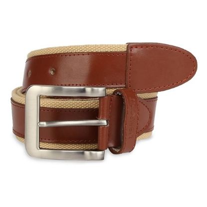 Picture of Newport Men Beige Genuine Leather Belt