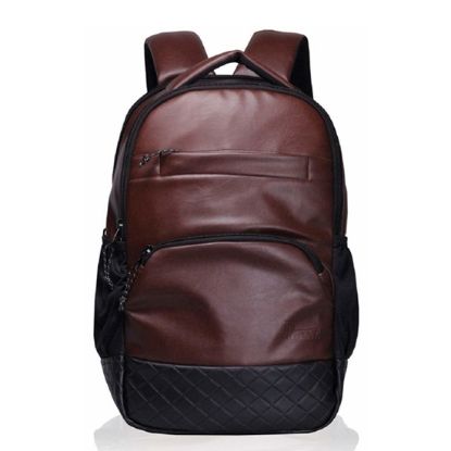 Picture of F Gear Luxur Brown 25 liter Laptop Backpack