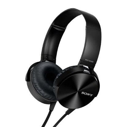 Picture of Sony MDR-XB450 On-Ear EXTRA BASS Headphones (Black)