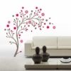 Picture of Decals Design 'Beautiful Magic Tree with Flowers' Wall Sticker,Multicolour