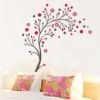 Picture of Decals Design 'Beautiful Magic Tree with Flowers' Wall Sticker,Multicolour