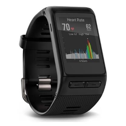 Picture of Garmin vívoactive HR Smart Watch, Regular (Black)