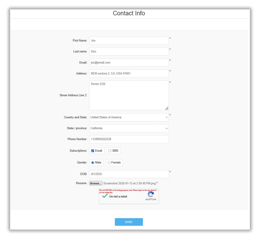 admin can collect customer data by using custom form creator nopcommerce plugin