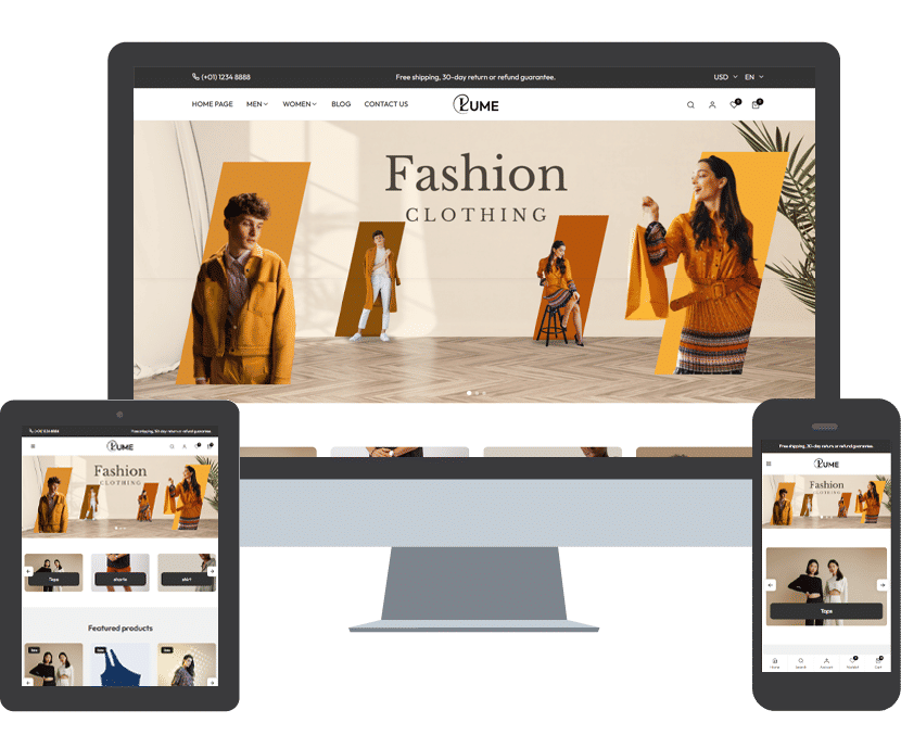 lume e-commerce nopcommerce theme display picture
