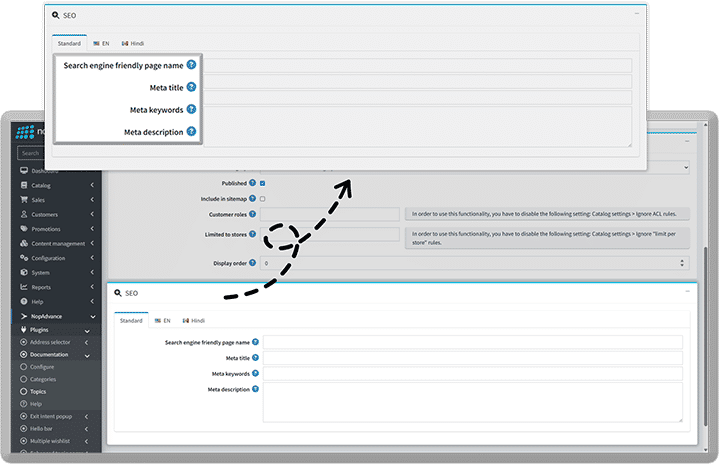 knowledge-base documentation plugin seo friendly features