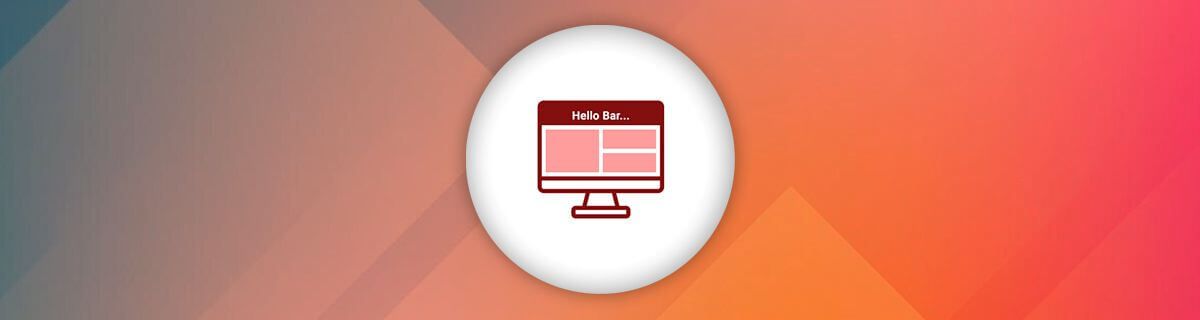 nopcommerce hello bar plugin banner image