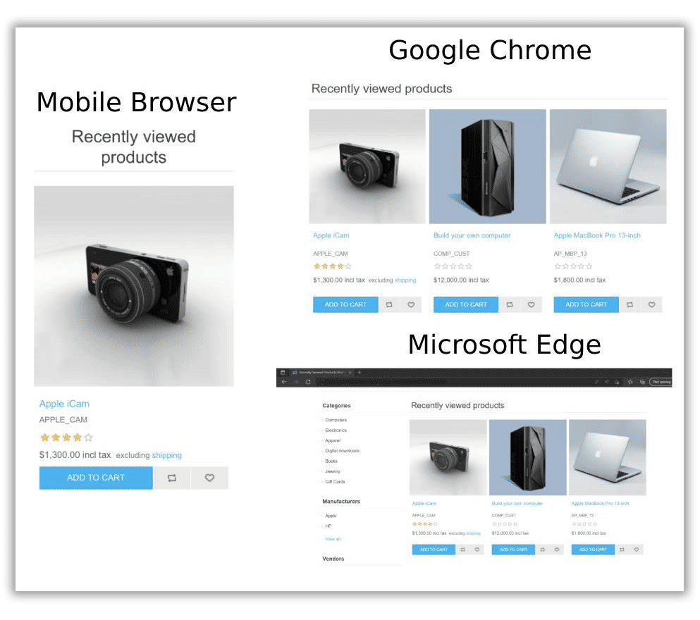 recently viewed extension viewed product storefront