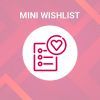 nopCommerce Mini Wishlist plugin