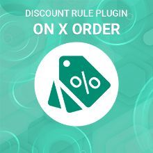 nopCommerce discount rule plugin to discount on x order only