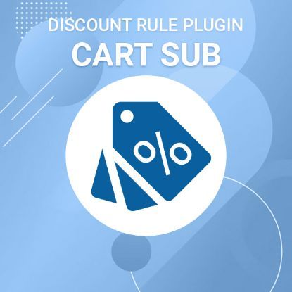 nopcommerce cart subtotal discount requirement plugin
