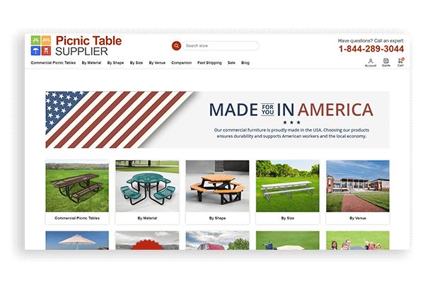 Picnic Table Supplier