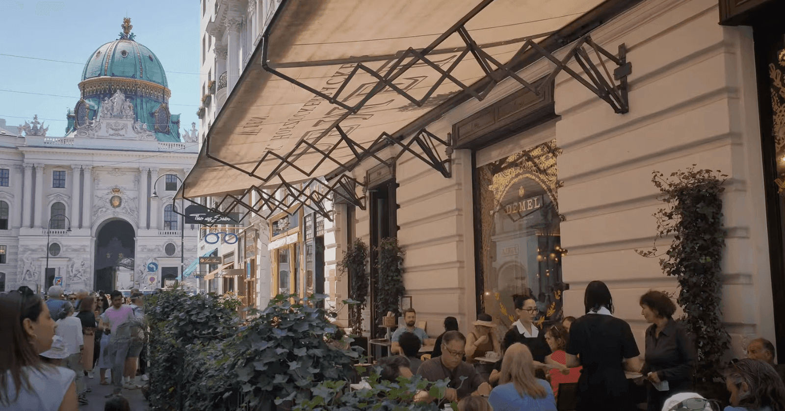 demel's entrance