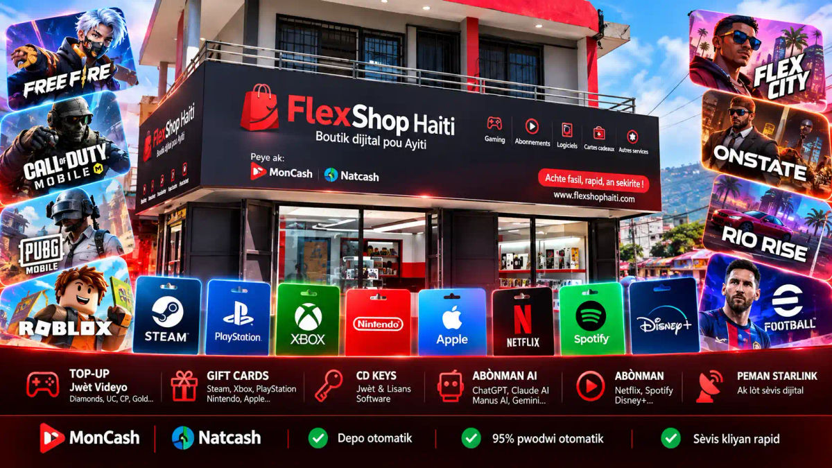 Flexshop Haiti, Platfom digital #1, 100% Ayisyen