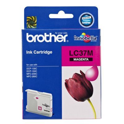 Brother LC-37M/LC-970M Kırmızı Orjinal Kartuş