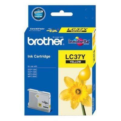Brother LC-37Y/LC-970Y Sarı Orjinal Kartuş