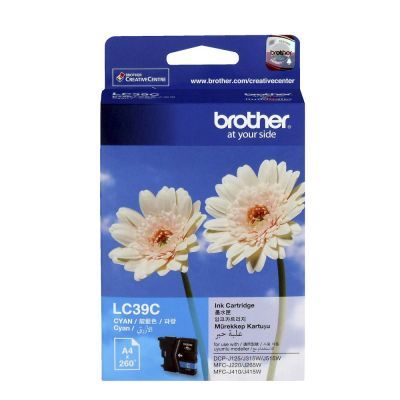 Brother LC-39C/LC-985M Mavi Orjinal Kartuş