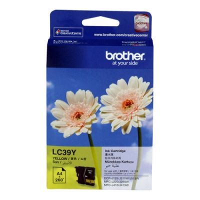 Brother LC-39Y/LC-985Y Sarı Orjinal Kartuş