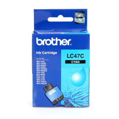 Brother LC-47C/LC-900C Mavi Orjinal Kartuş