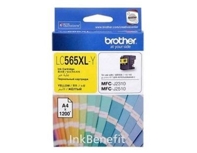 Brother LC-565XL Y Sarı Orjinal Kartuş